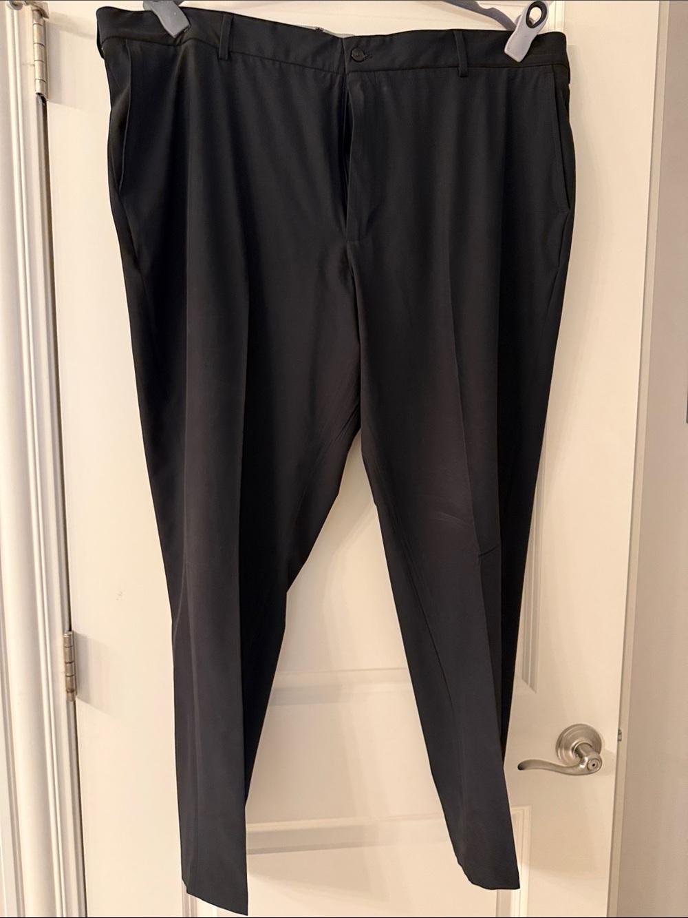 Walter Hagen Black Men's Dress Pants